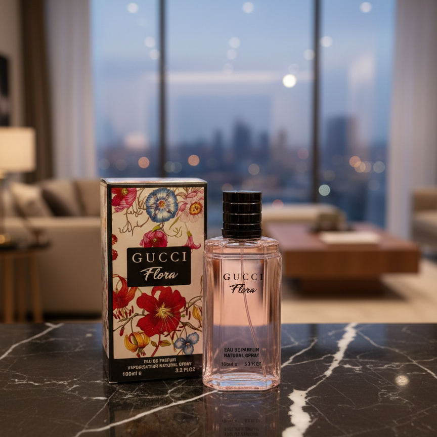 Gucci Flora Eau de Parfum – 100ml Premium Long-Lasting Fragrance for Women