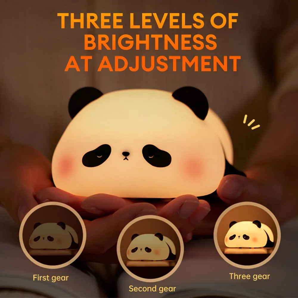 Panda Lamp Cute Rechargeable
