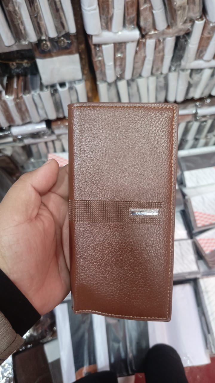Leather Long Wallet for Men