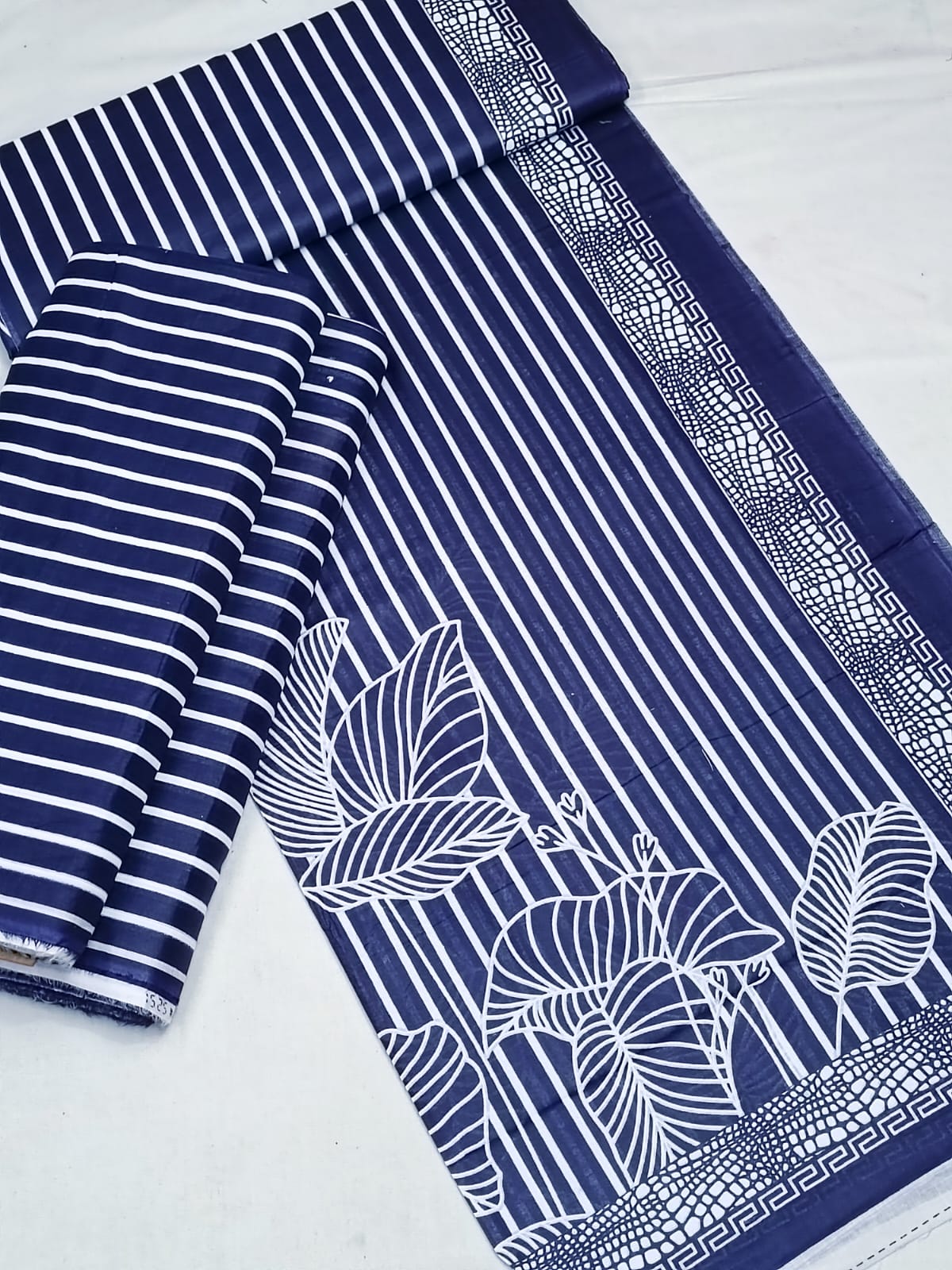 Printed Cotton Three Piece.