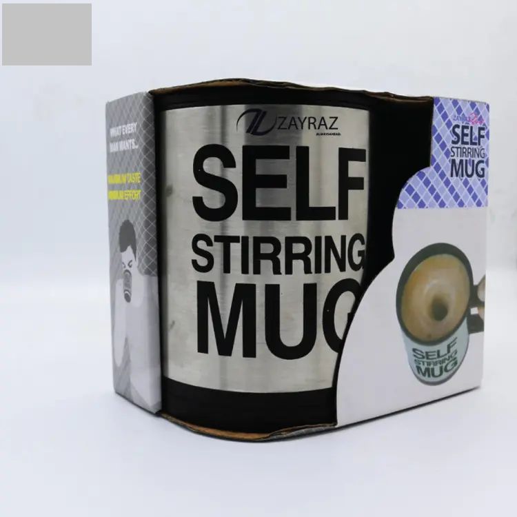 Self Stirring Coffee Mug Cup Funny Electric Stainless Steel Automatic Self mixing Spinning Cup