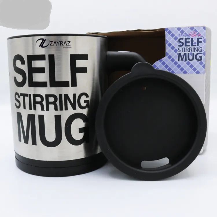 Self Stirring Coffee Mug Cup Funny Electric Stainless Steel Automatic Self mixing Spinning Cup